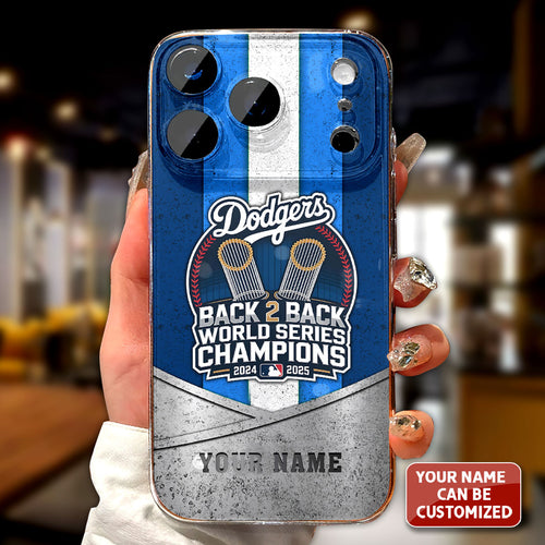 Personalized Los Angeles Dodgers World Series 2025 Phone Case – TANTN18294