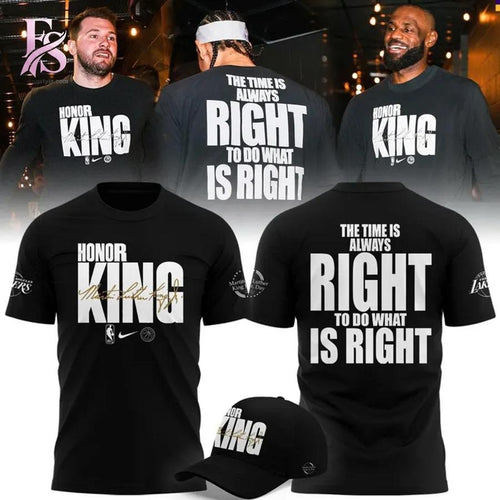 Los Angeles Lakers Honoring Martin Luther King Shirt