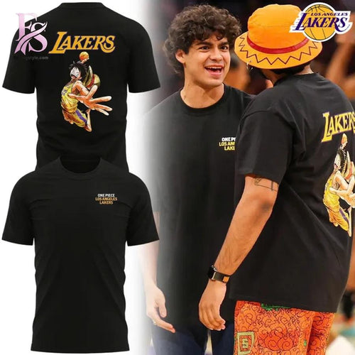Los Angeles Lakers Luffy One Piece Shirt
