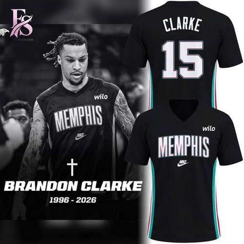 Memphis Grizzlies Brandon Clarke Tribute T-Shirt