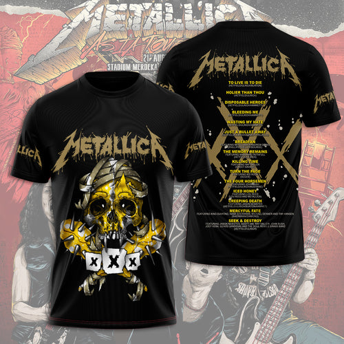Metallica 3D Apparel – GNE NEW341