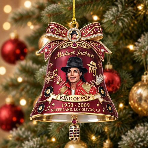 Michael Jackson Custom Shape 2-side Printed Acrylic Ornament – TMTHU9749