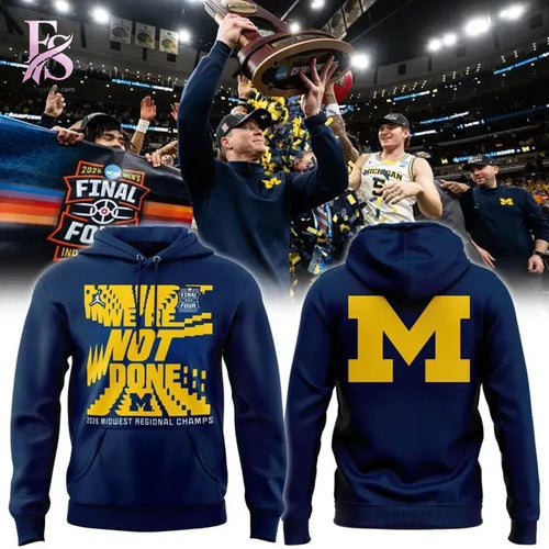 Michigan Wolverines Basketball 2026 Final Four Hoodie