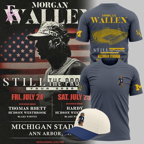 Michigan Wolverines Football Morgan Wallen Shirt