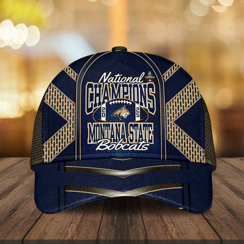 Montana State Bobcats Football 2025 National Champions Classic Cap – MAITM14510