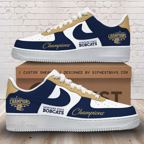 Montana State Bobcats Football AF1 Sneaker – TANTN20090