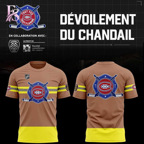 Montreal Canadiens Fire Safety Service Shirt