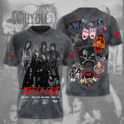 Mötley Crüe 3D Apparel – NGHIAVT 1008