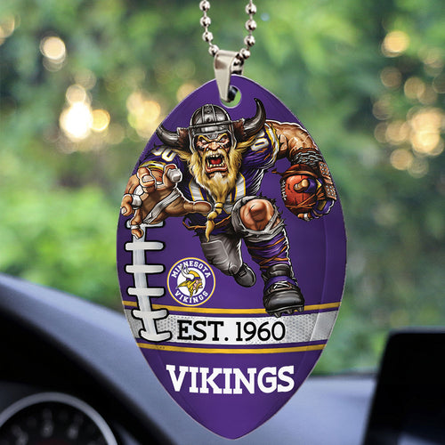 Minnesota Vikings Custom shape 2-sided Acrylic Car Ornament – TMTHU878