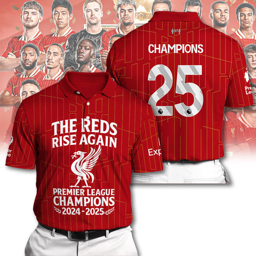 Liverpool FC 2024/25 Premier League Champions 3D Apparel – NGHIAVT 2223