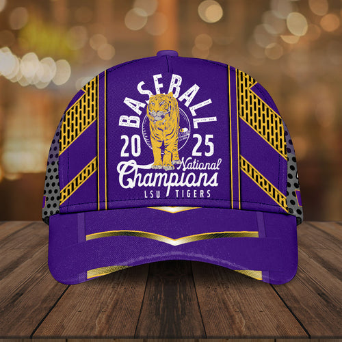LSU Tigers Baseball 2025 National Champions Classic Cap – NGHIAVT 2859