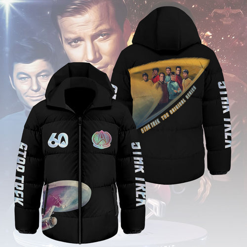 Star Trek Thickened Down Hooded Jacket – NGHIAVT5413
