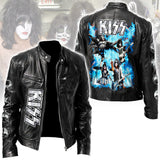 KISS Motorcycle Leather Jacket β NGHIAVT5507