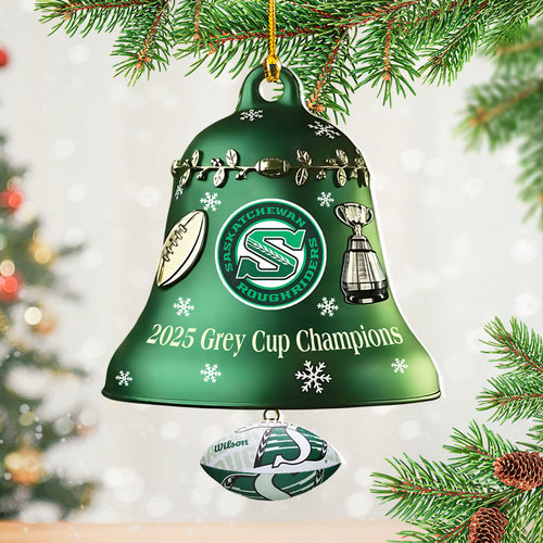 Saskatchewan Roughriders 2025 Custom Shape 2-sided Acrylic Ornament – NGHIAVT5862