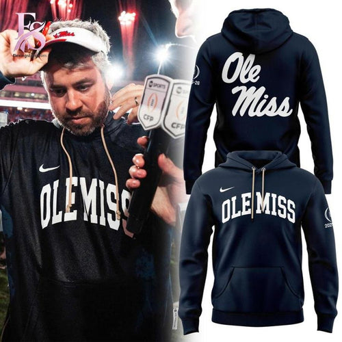 Ole Miss Rebels Football Coach Stephen Thomas Golding Hoodie