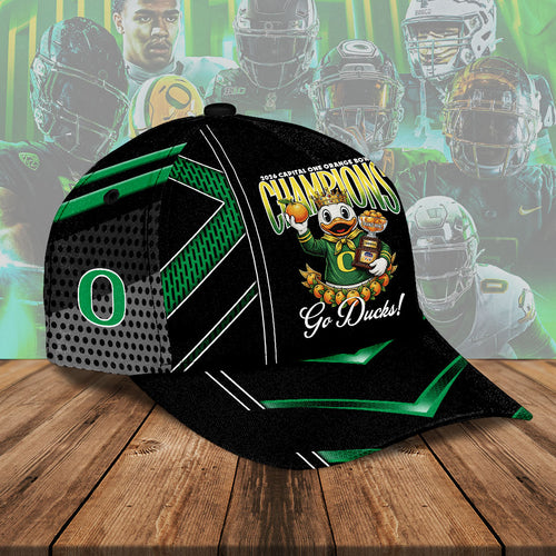 Oregon Ducks Football 2026 Orange Bowl Champions Classic Cap – HOATT15485