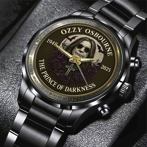 Ozzy Osbourne Black Stainless Steel Watch – MAITM 12252