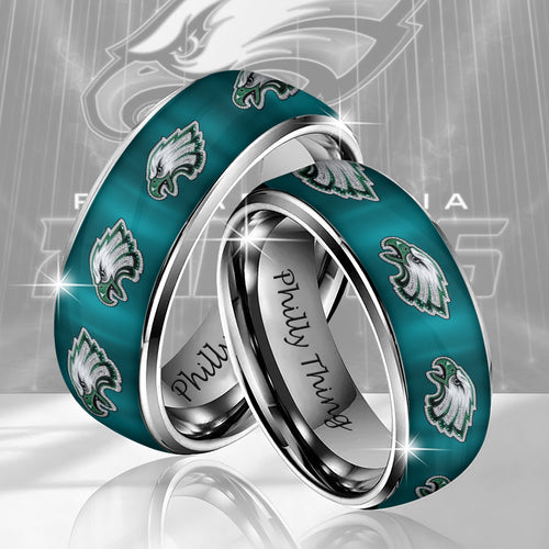 Philadelphia Eagles Custom Alloy Ring – TMTHU640