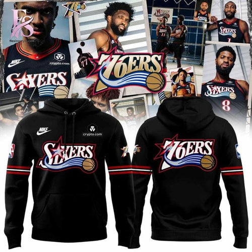 Philadelphia 76ers 2025 2026 Hardwood Hoodie