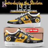 Pittsburgh Steelers Football Throwback 1933 Legacy Air Force Shoes