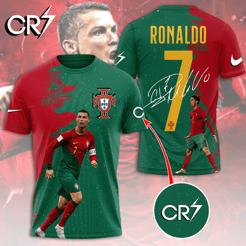 Cristiano Ronaldo x Portugal National Football Team 3D Apparel – MAITM 7260