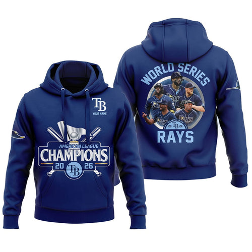 Rays American League Champions 2026 World Series Hoodie