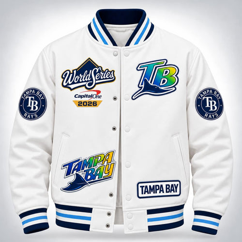 Rays World Series 2026 Baseball Jacket
