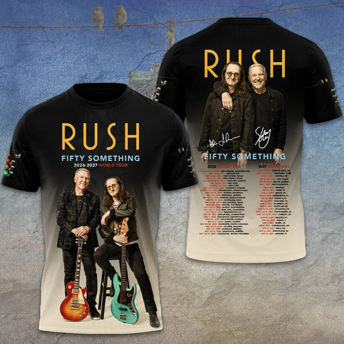 Rush Band 2026 – 2027 World Tour 3D Apparel – GNE8273