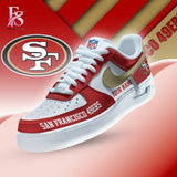 San Francisco 49ers Air Force Shoes