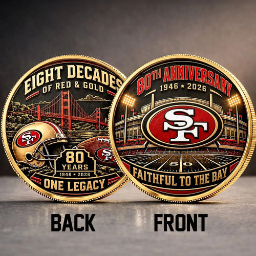 San Francisco 49ers 80th Anniversary Commemorative Coin – MAITM15426