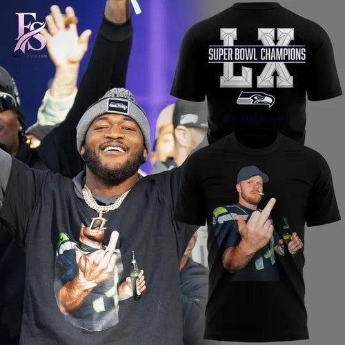 Seattle Seahawks Sam Darnold Middle Finger Shirt