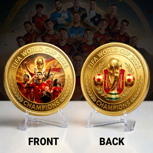 Spain National Team 2026 FIFA World Cup Champions Commemorative Coin – HOATT19795