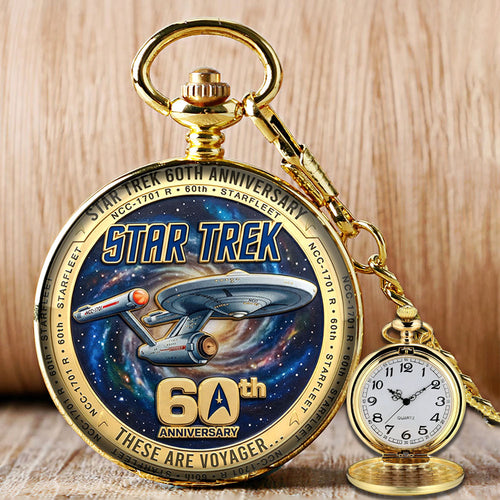 Star Trek 60th Anniversary 2026 Pocket Watch – TMTHU5231