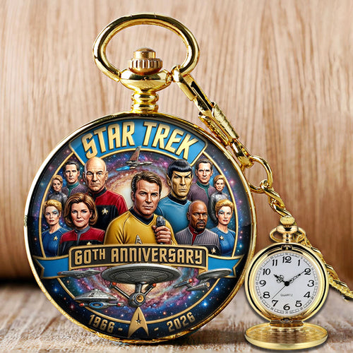 Star Trek 60th Anniversary 2026 Pocket Watch – TMTHU5232