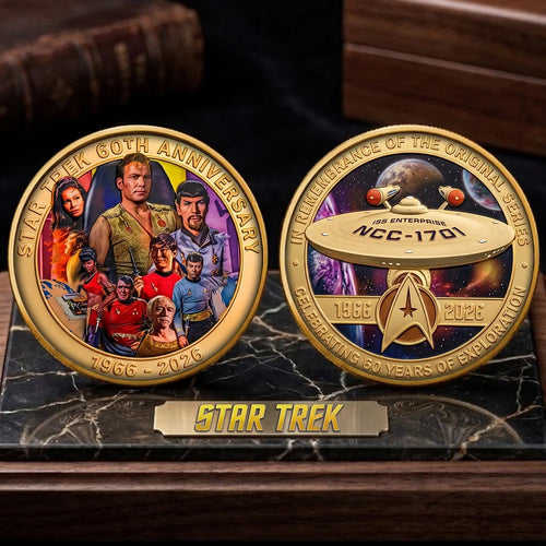 Star Trek 60th Anniversary Commemorative Coin – TMTHU8958