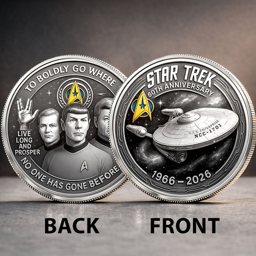 Star Trek 60th Anniversary Commemorative Coin – HOATT16587