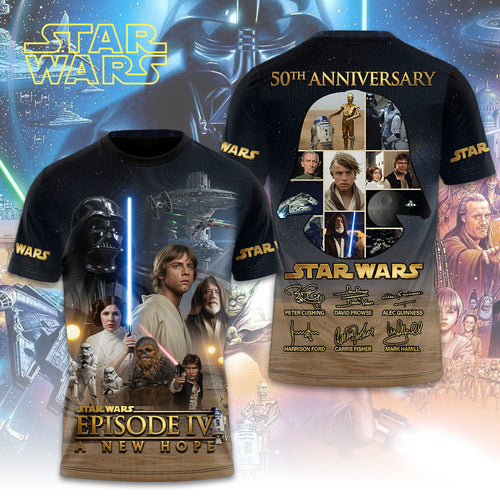 Star Wars 50th Anniversary 3D Apparel – TMTHU7472
