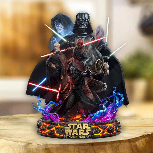 Star Wars 50th Anniversary Custom Shape Acrylic Plaque – TMTHU5966
