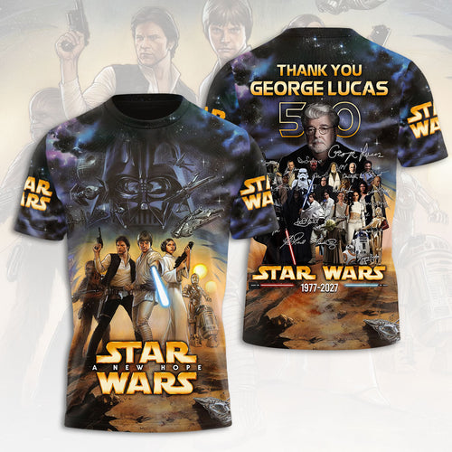 Star Wars 50th Anniversary 3D Apparel – HOATT17782