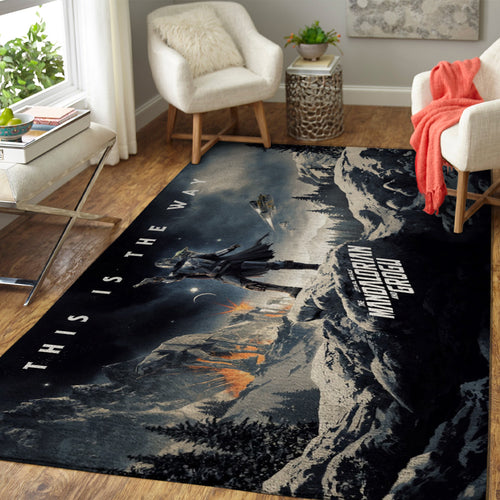 Star Wars: The Mandalorian and Grogu Rectangular Rug – TANTN22903