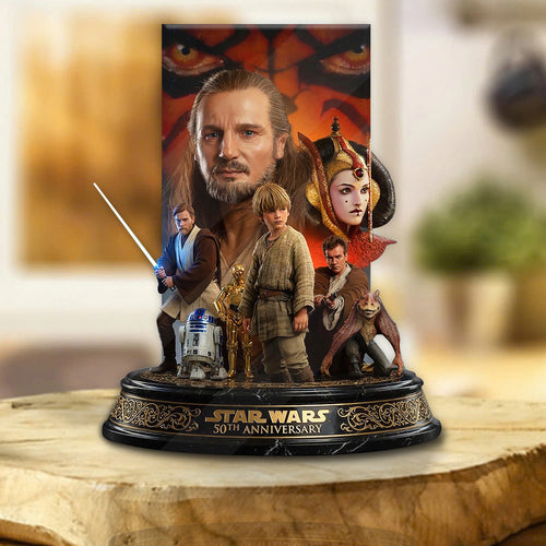 Star Wars 50th Anniversary Custom Shape Acrylic Plaque – GNE6346