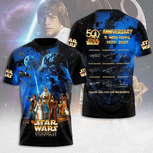 Star Wars 50th Anniversary 3D Apparel – TMTHU4319