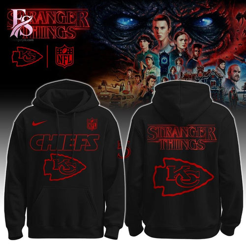 Stranger Things Kansas City Chiefs Hoodie