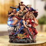 Street Fighter 2026 Custom Shape Acrylic Plaque – GNE9177