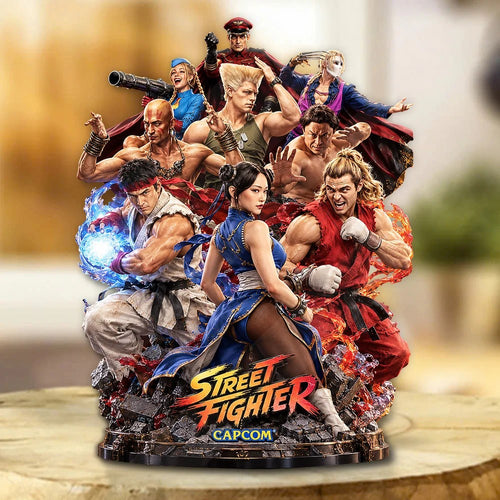 Street Fighter 2026 Custom Shape Acrylic Plaque – GNE9177