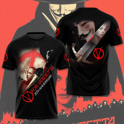 V for Vendetta 3D Apparel – GNE4628