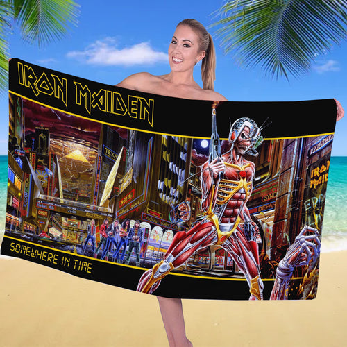 Iron Maiden Rectangle Beach Towel – TANTN 14492