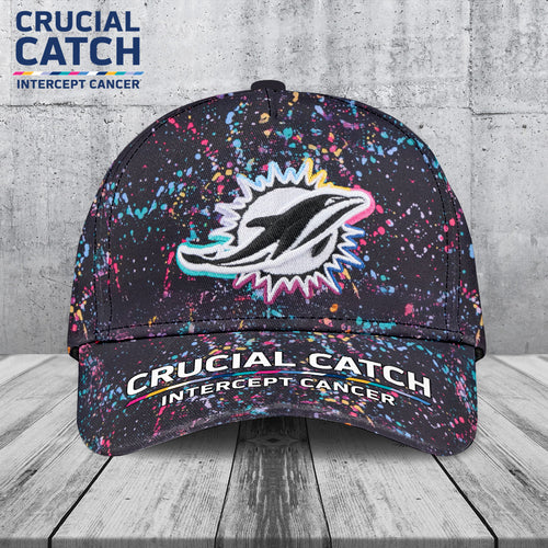 Miami Dolphins Crucial Catch 2025 Classic Cap – TANTN15525
