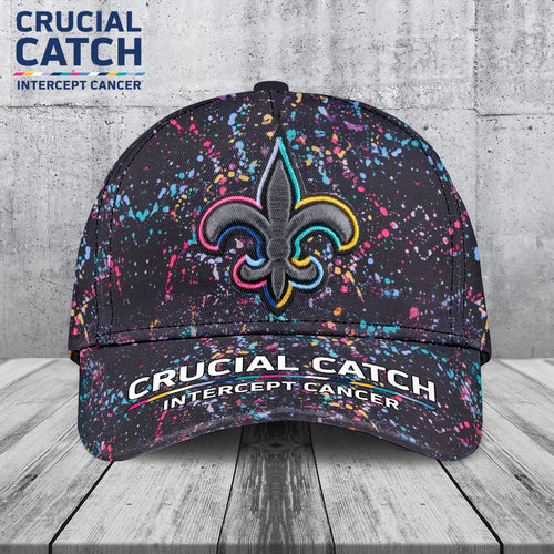 New Orleans Saints Crucial Catch 2025 Classic Cap – TANTN15533