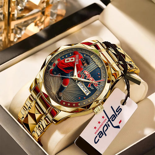 Alex Ovechkin x Washington Capitals Alloy Luxury Quartz Watch – TANTN18400